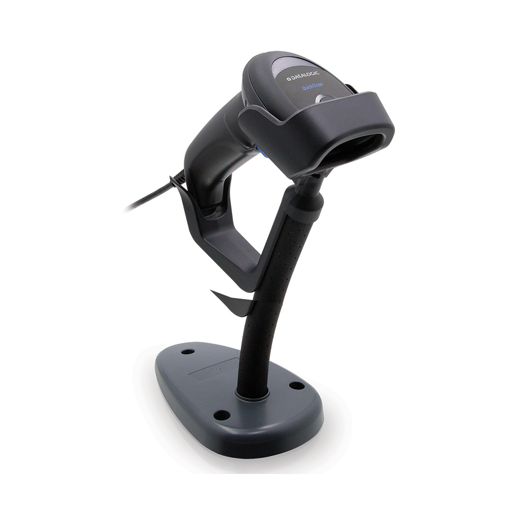 DATALOGIC Quickscan QD2590, EL Tipi, Laser,  USB Kablolu, 2D (Kare Kod) Barkod Okuyucu (Ayaklı)