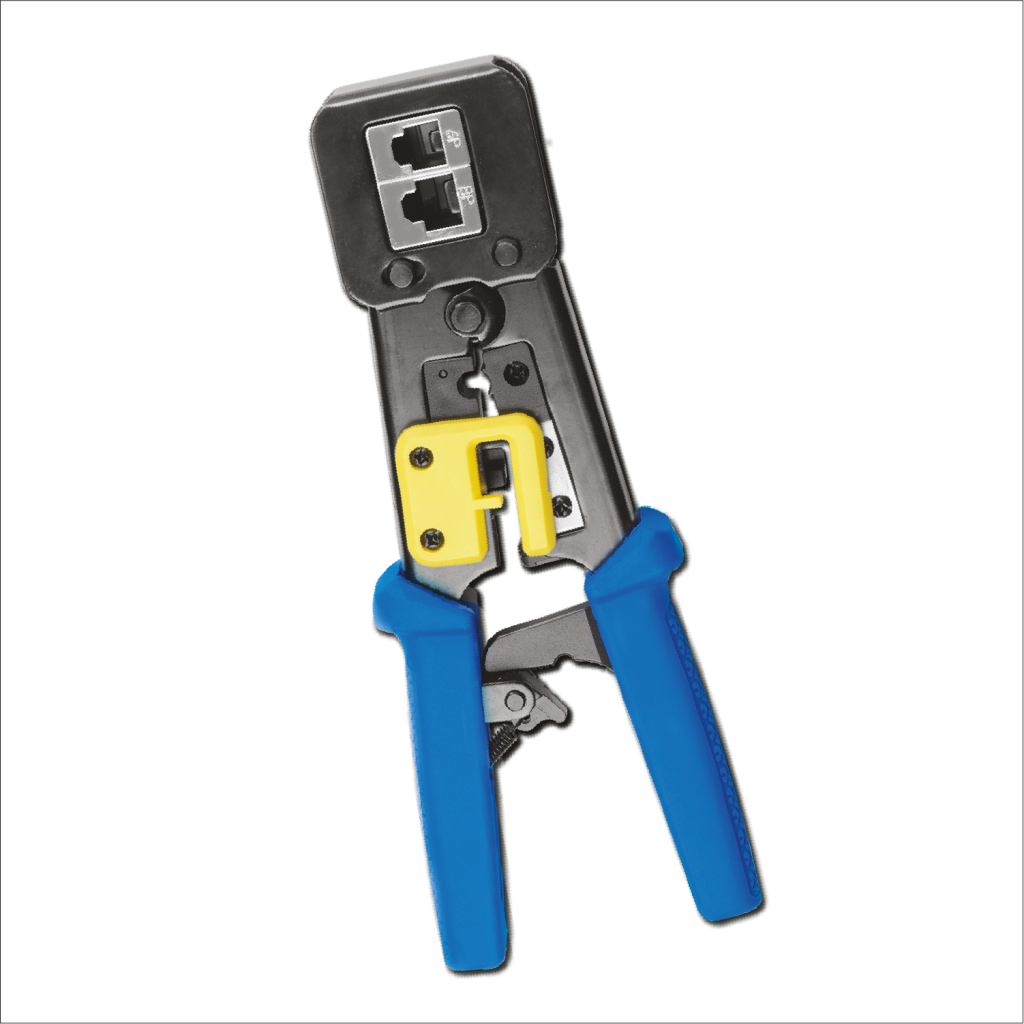 ENKADO EKD-PN20, RJ45/RJ11 ikili Pense,  Yeni Nesil Kablo Ucu Konnektör Sıkma Pensesi