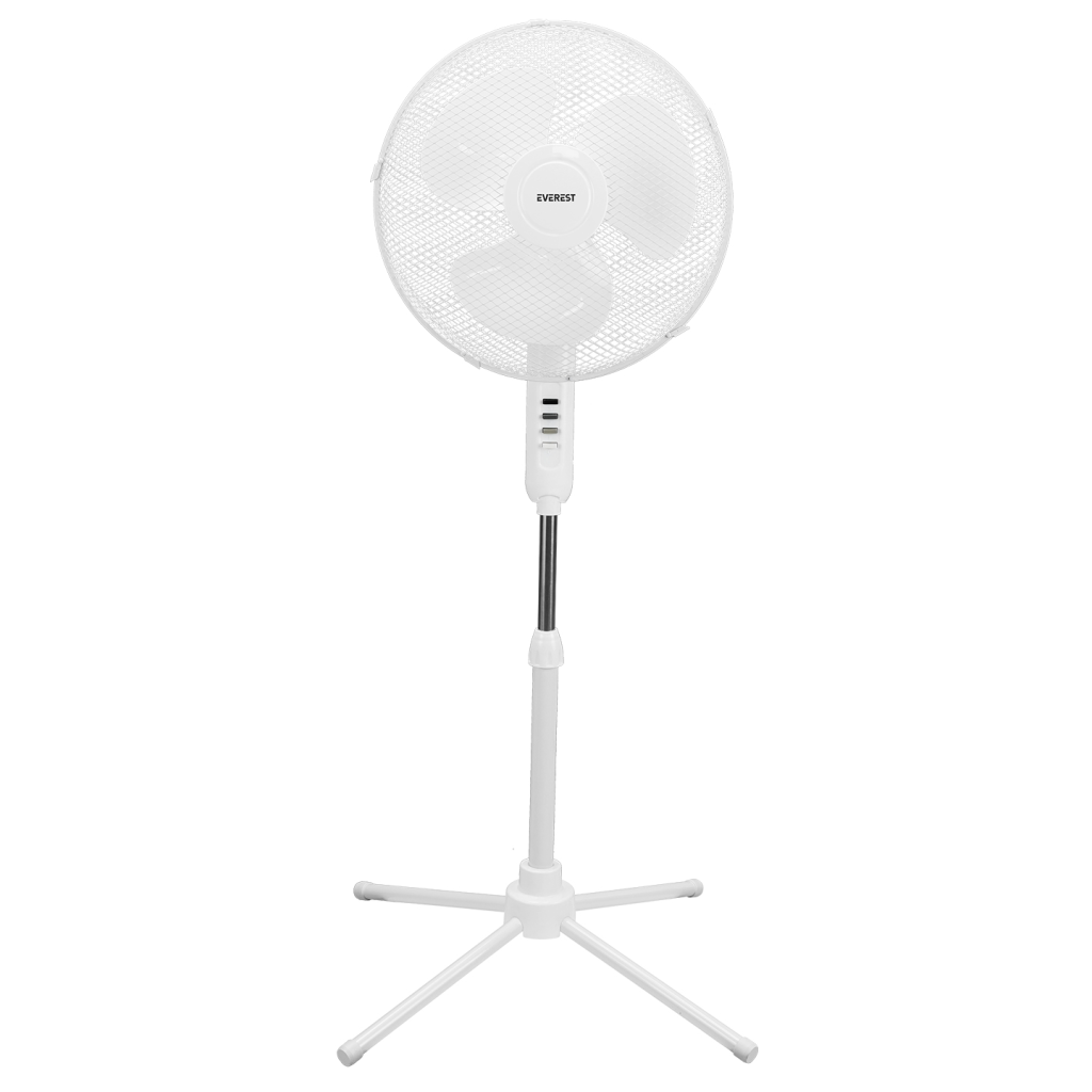 EVEREST FAN10, BEYAZ, EcoWind, 3 Kademeli Hız, 16
