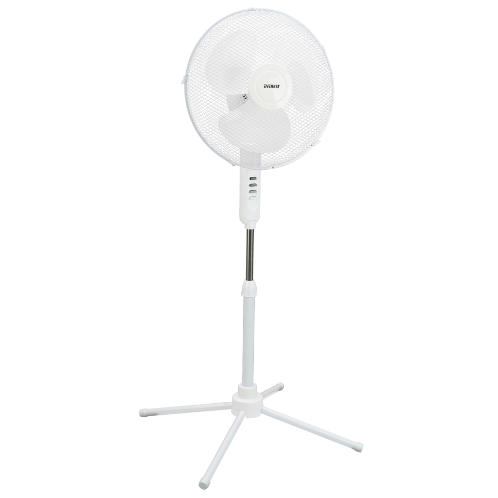 EVEREST FAN10, BEYAZ, EcoWind, 3 Kademeli Hız, 16