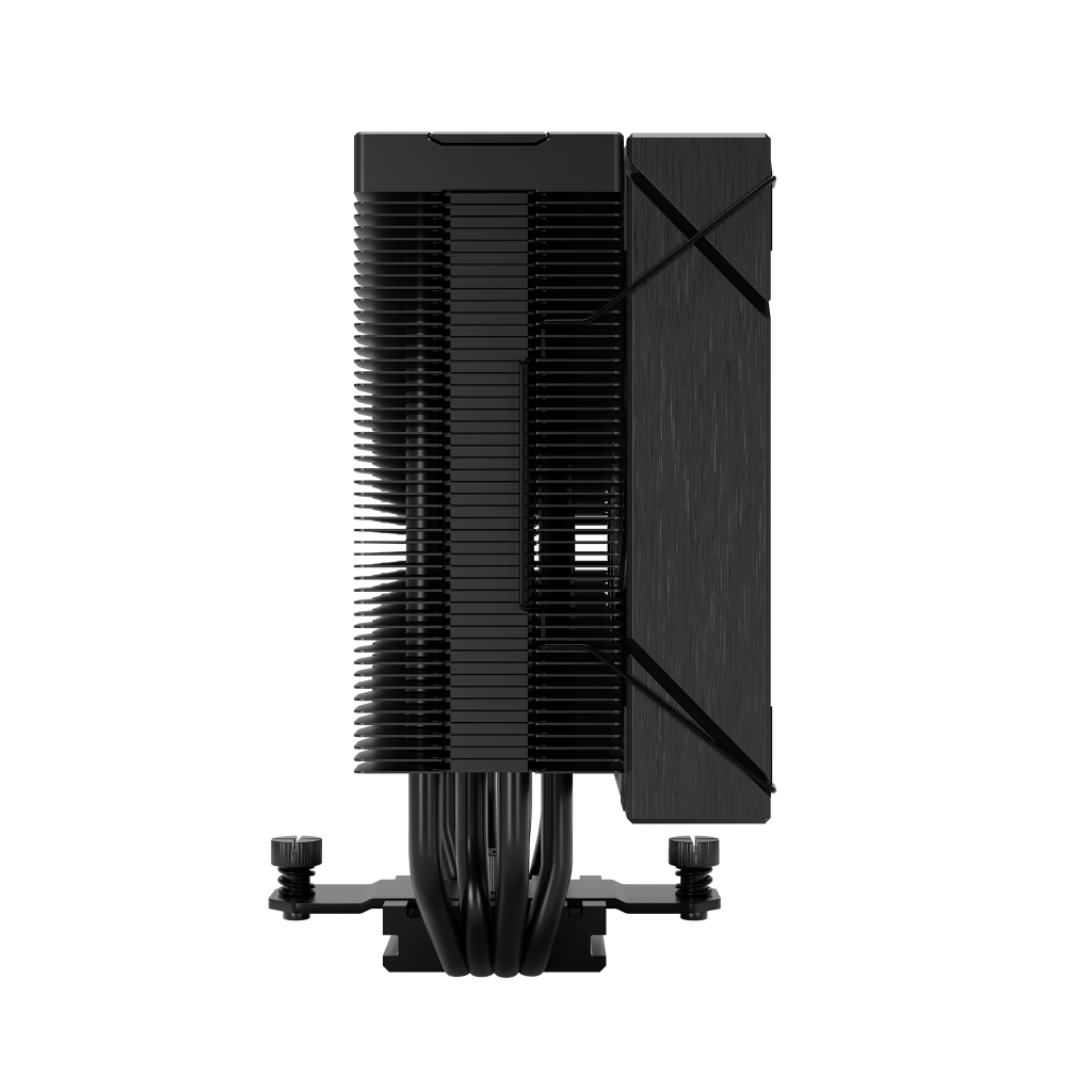 GAMDIAS BOREAS E2-410, Black Edition, 120mm, CPU Kule Tipi Hava Soğutma, Doğrudan Temas Teknolojisine Sahip 4 adet Gelişmiş Bakır Isı Borusu (AMD AM4-AM5 ve INTEL Tüm işlemciler ile uyumlu)