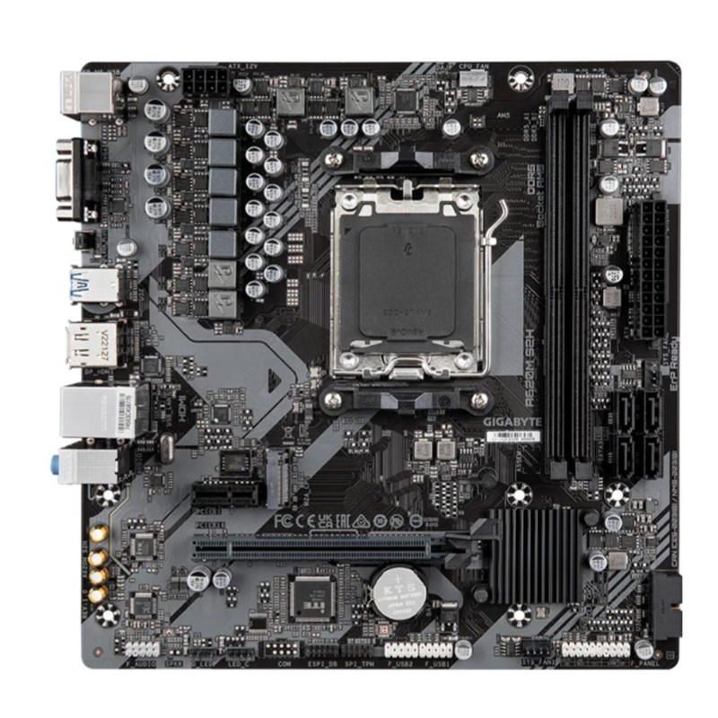GIGABYTE A620M S2H DDR5 6400MHZ 1XVGA 1XHDMI 1XDP 1XM.2 USB 3.2 MATX AM5( AMD AM5 7000/8000/9000 SERİSİ İŞLEMCİ UYUMLU)