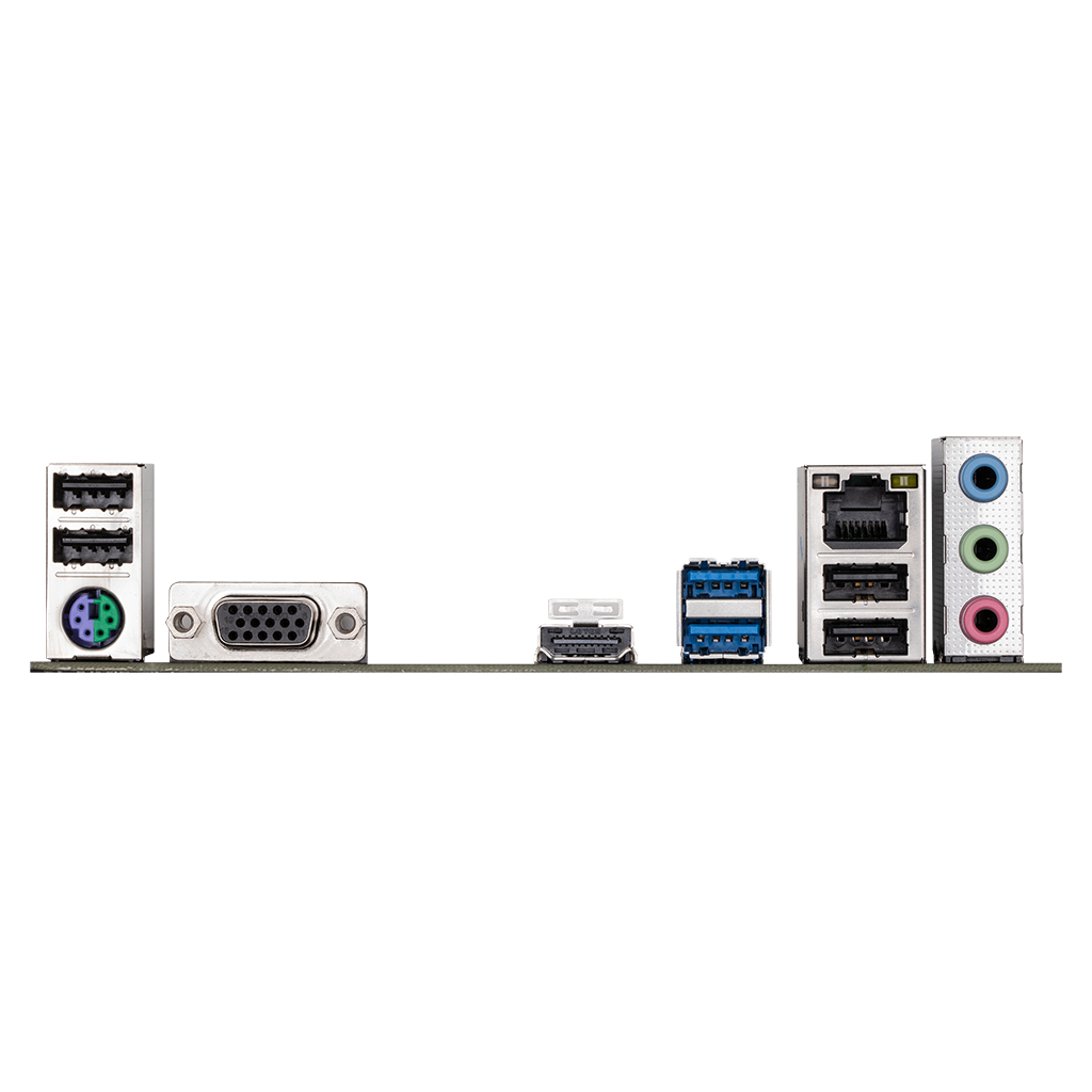 GIGABYTE H610M H V2, rev.1.0, 2xDDR5, M.2, D-SUB, HDMI, 12-13.14.Nesil, LGA1700 Soket, Anakart