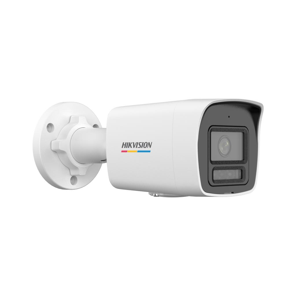 HIKVISION DS-2CD1027G2H-LIUF, 2Mpix, 2.8mm Lens, H265+, 30Mt Gece Görüşü,Color Vu Lite, Smart Hybrid Light,  Full Time Color, Dahili Mikrofon, Metal Kasa Bullet IP Kamera