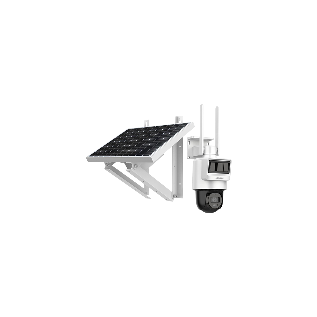 HIKVISION DS-2DE2C200IWG-K/4G/C05S10, 2Mpix,   2.8mm, 30Mt Gece Görüşü, Dahili Mikrofon, PIR+RADAR,  4G, Solar  PT IP Kamera