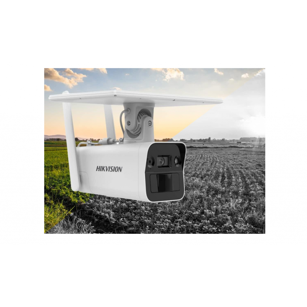 HIKVISION DS-2XS2T41G1-ID/4G, 4Mpix,  4mm,   30Mt Gece Görüşü, Dahili Mikrofon, 4G, Solar  IP Kamera