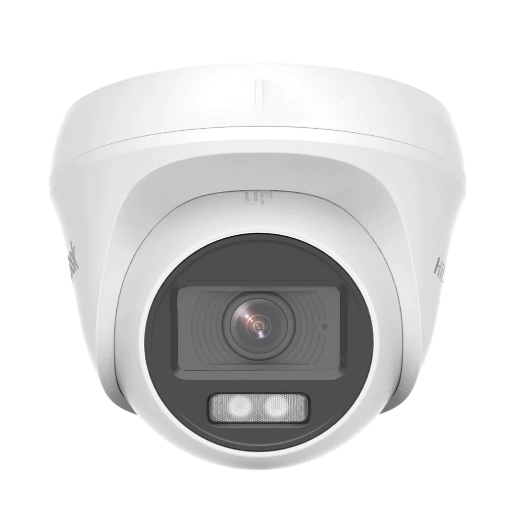 HILOOK THC-T127-LPS, 2Mpix, 2.8mm Lens, 20Mt Gece Görüşü, Dual Light, Dahili Mikrofon, Dome Kamera