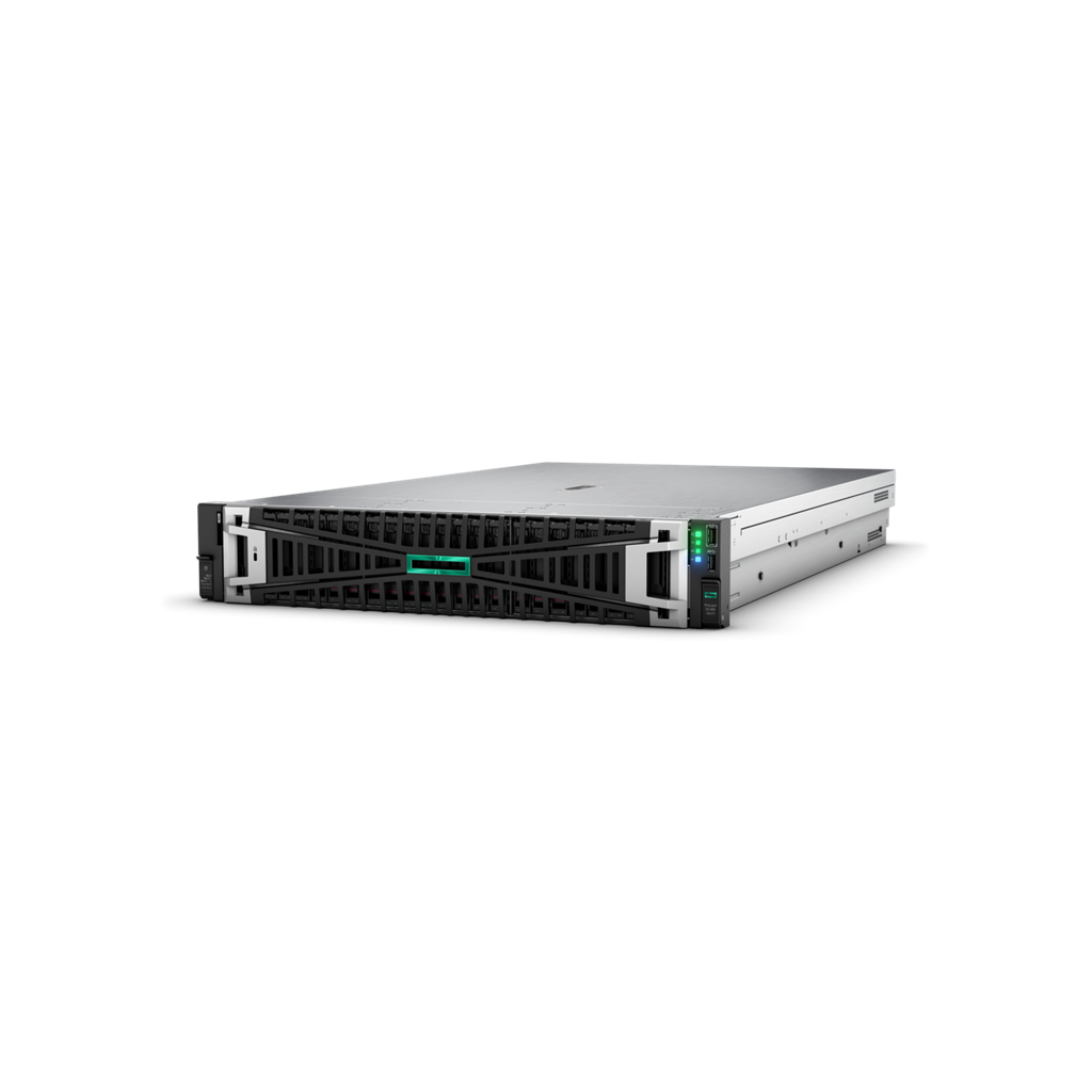 HP P71674-425, DL380, GEN11, Intel Xeon Silver 4510, 2x32Gb DDR5 RDIMM Ram, 2x960Gb SSD Disk, MR408i-o NC 8SFF, 2x1000W Power, 2U RACK, SERVER