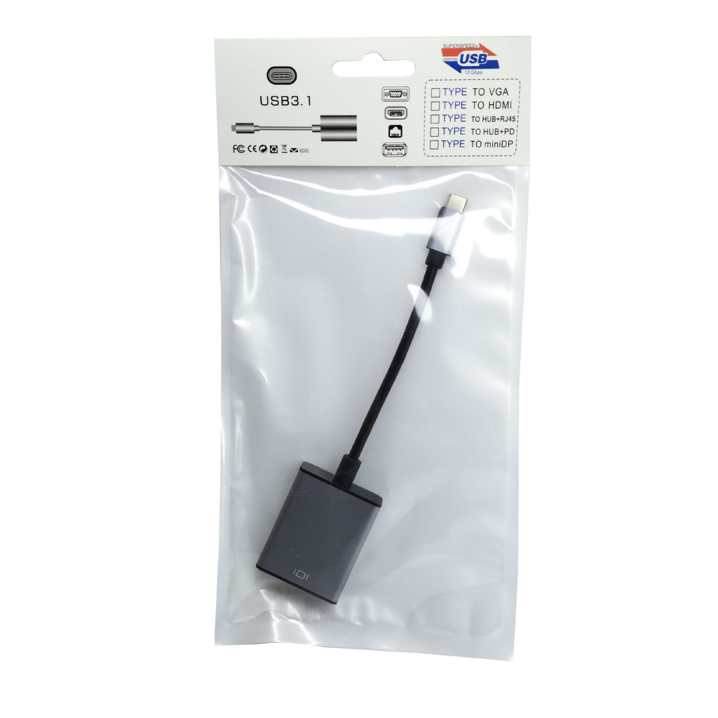 HYTECH HY-USBC10, Type-C TO HDMI 15cm Çevirici