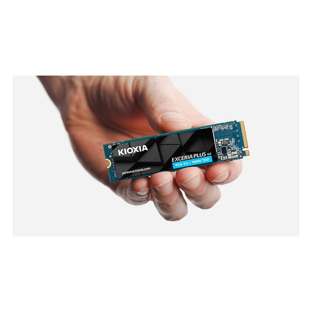 KIOXIA EXCERIA PLUS G4, LVD10Z002TG8, 2TB, 10000/8200, Gen5, NVME PCIe M.2 2280, SSD