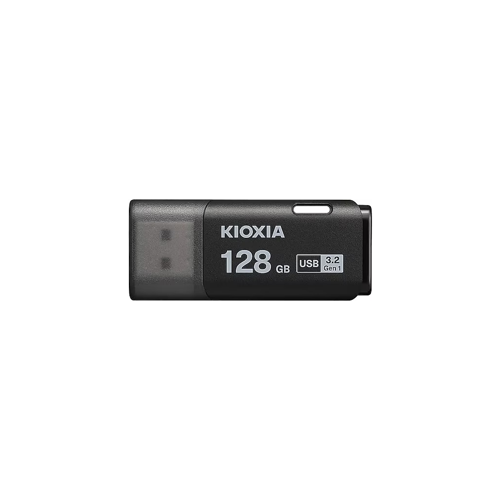 KIOXIA U301K 128GB USB 3.2 Gen1 TransMemory Flash Disk (Siyah)