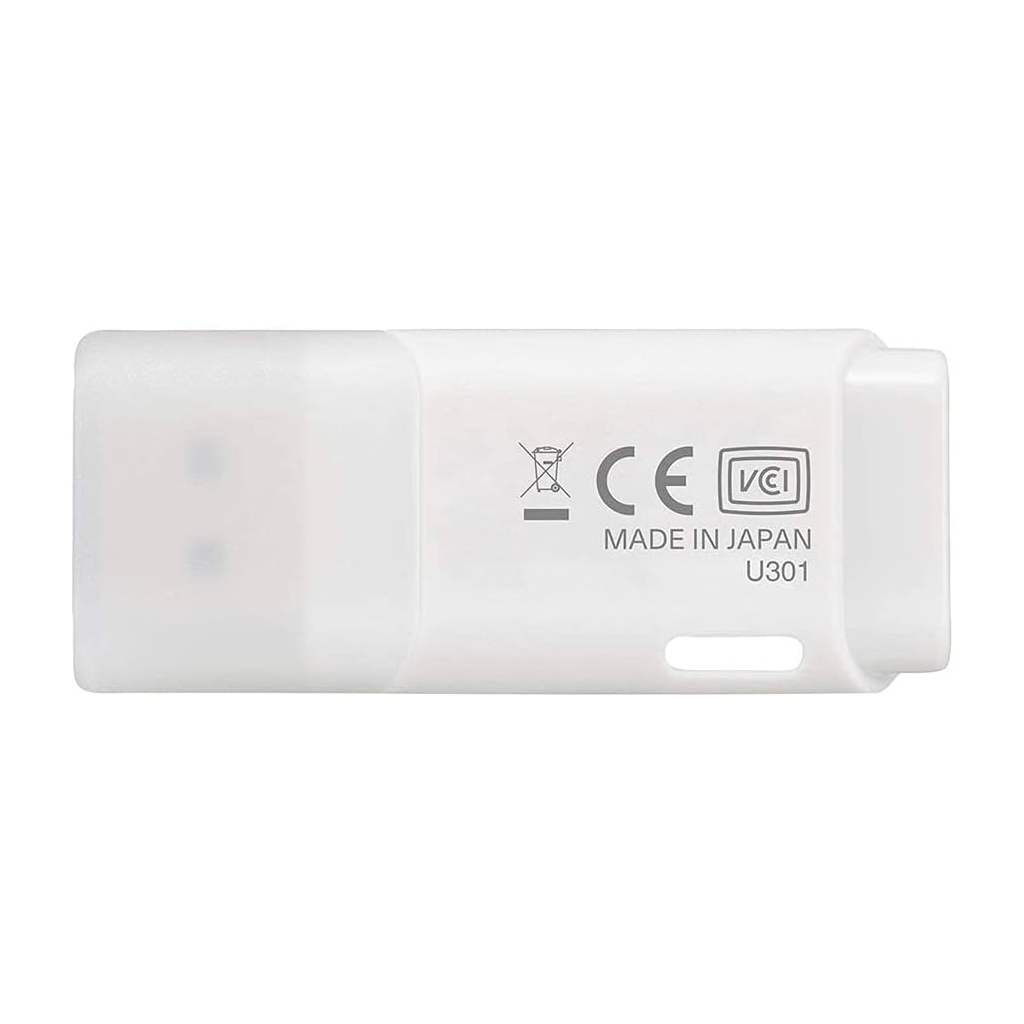 KIOXIA U301W 128GB USB 3.2 Gen1 TransMemory Flash Disk (Beyaz)