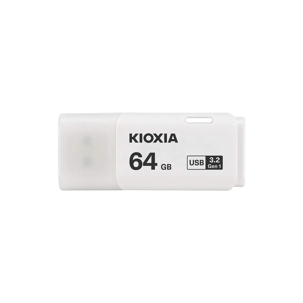 KIOXIA U301W 64GB USB 3.2 Gen1 TransMemory Flash Disk (Beyaz)
