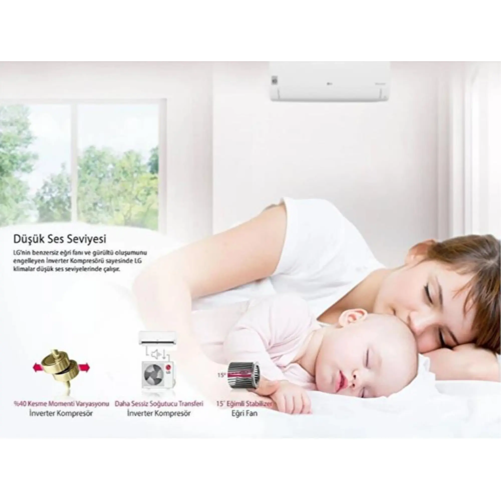 LG  PC12SQ S3NM12JA2FA 12000 BTU KLIMA