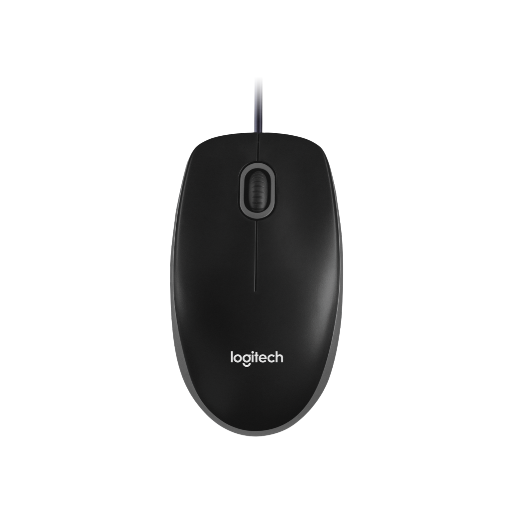 LOGITECH 910-003357, B100 Siyah, USB Kablolu, 1000dpi, Optik, 3 Tuşlu, Mouse