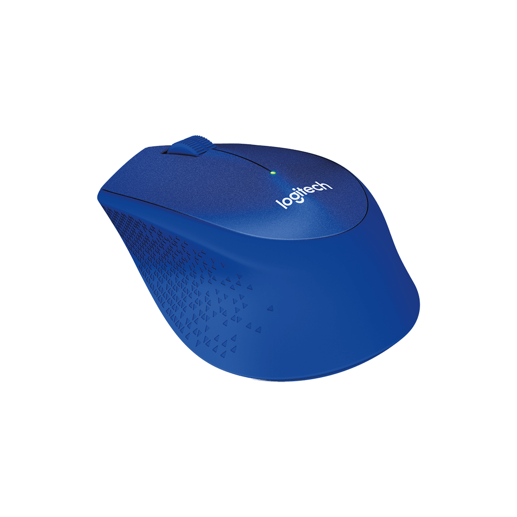 LOGITECH 910-004910, M330 Mavi, USB Nano 2,4G Kablosuz, 1000dpi, Optik, 3 Tuşlu, 24ay Pil Ömrü, Sessiz Mouse