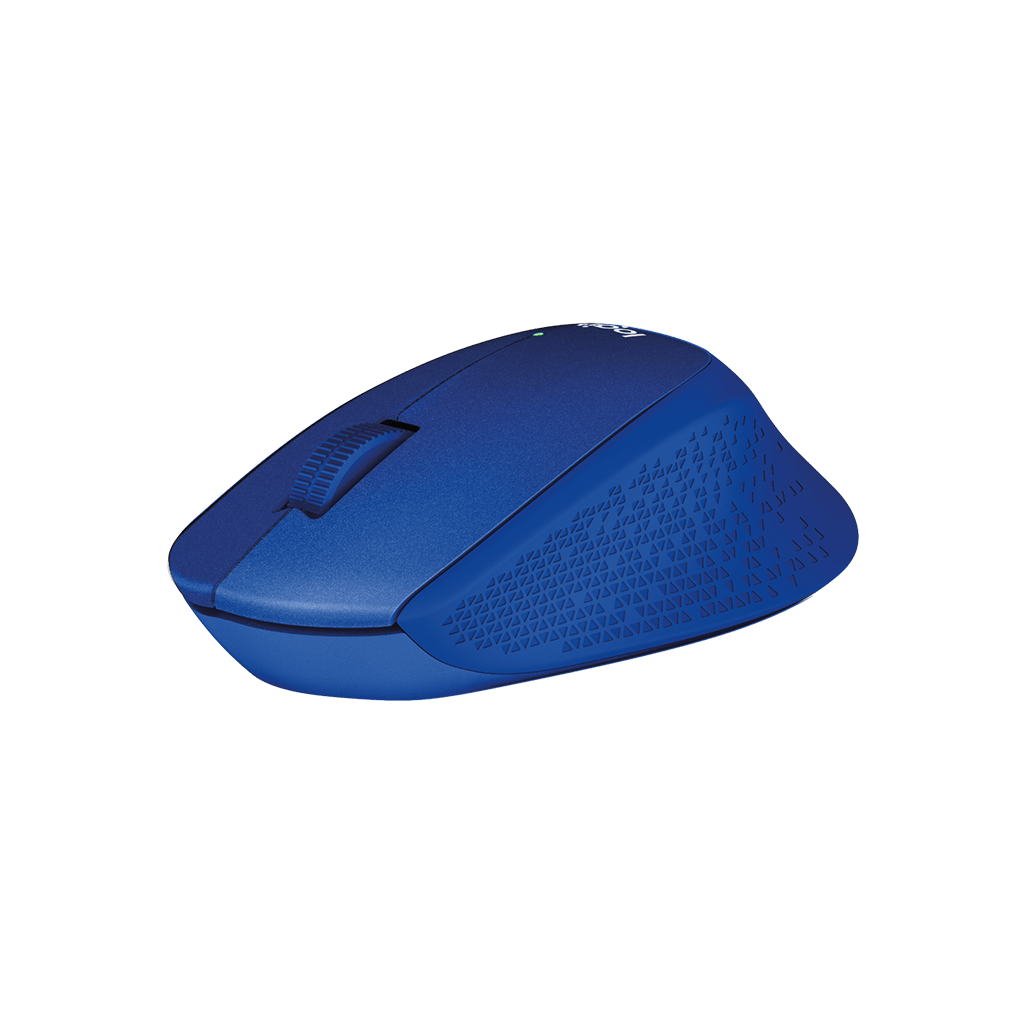 LOGITECH 910-004910, M330 Mavi, USB Nano 2,4G Kablosuz, 1000dpi, Optik, 3 Tuşlu, 24ay Pil Ömrü, Sessiz Mouse