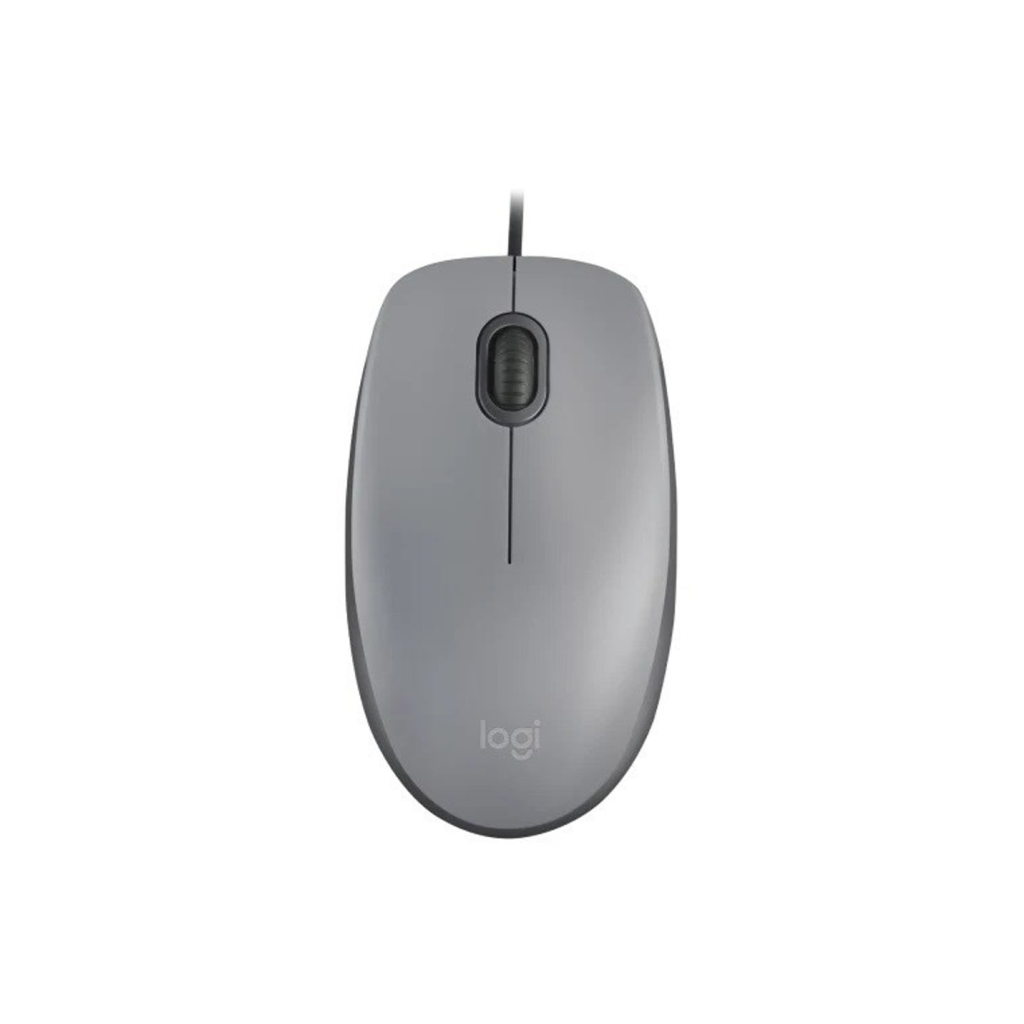 LOGITECH 910-006760, M110 Gri, USB Kablolu, 1000dpi, Optik, 3 Tuşlu, Sessiz Mouse