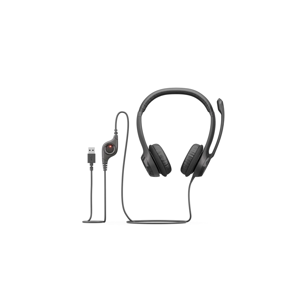 LOGITECH H390, 981-000406, USB, Çağrı Merkezi, Ofis, Toplantı, Konuşmacı Tipi, Microfonlu Kulaklık