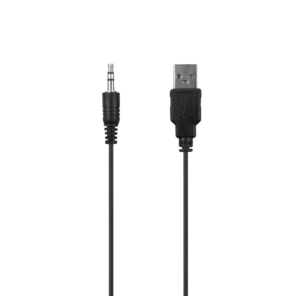 MIKADO MD-S23 GLARE, 6W, 1+1, Masaüstü, RGB Aydınlatma, USB, Siyah Kasa, Speaker