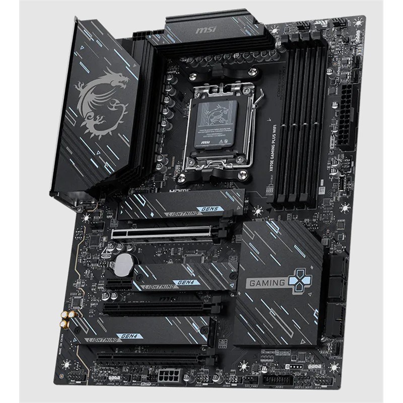 MSI X870E GAMING PLUS WIFI DDR5 8200MT/S 1XHDMI 3XM.2 USB ATX AM5 (AMD AM5 9000/8000/7000 SERİLERİ İLE UYUMLU)