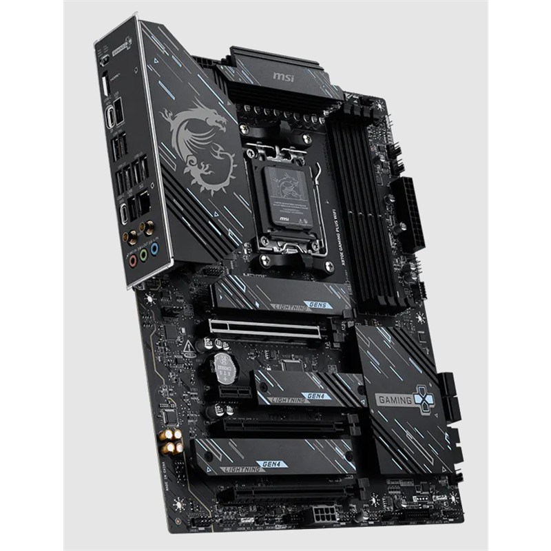 MSI X870E GAMING PLUS WIFI DDR5 8200MT/S 1XHDMI 3XM.2 USB ATX AM5 (AMD AM5 9000/8000/7000 SERİLERİ İLE UYUMLU)