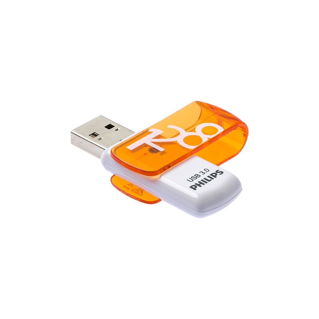 PHILIPS FM12FD00B, 128GB, USB 3.0, Vivid, Turuncu, Flash Disk