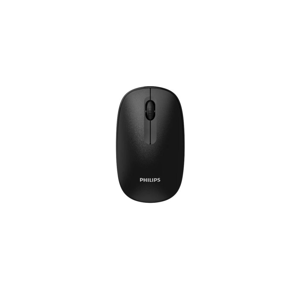 PHILIPS SPK7318B, Siyah, USB Nano 2,4Gh Kablosuz, 1600dpi, Optic, Sessiz Click, 3 Tuşlu, Mouse