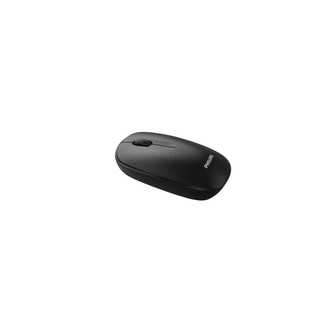 PHILIPS SPK7318B, Siyah, USB Nano 2,4Gh Kablosuz, 1600dpi, Optic, Sessiz Click, 3 Tuşlu, Mouse