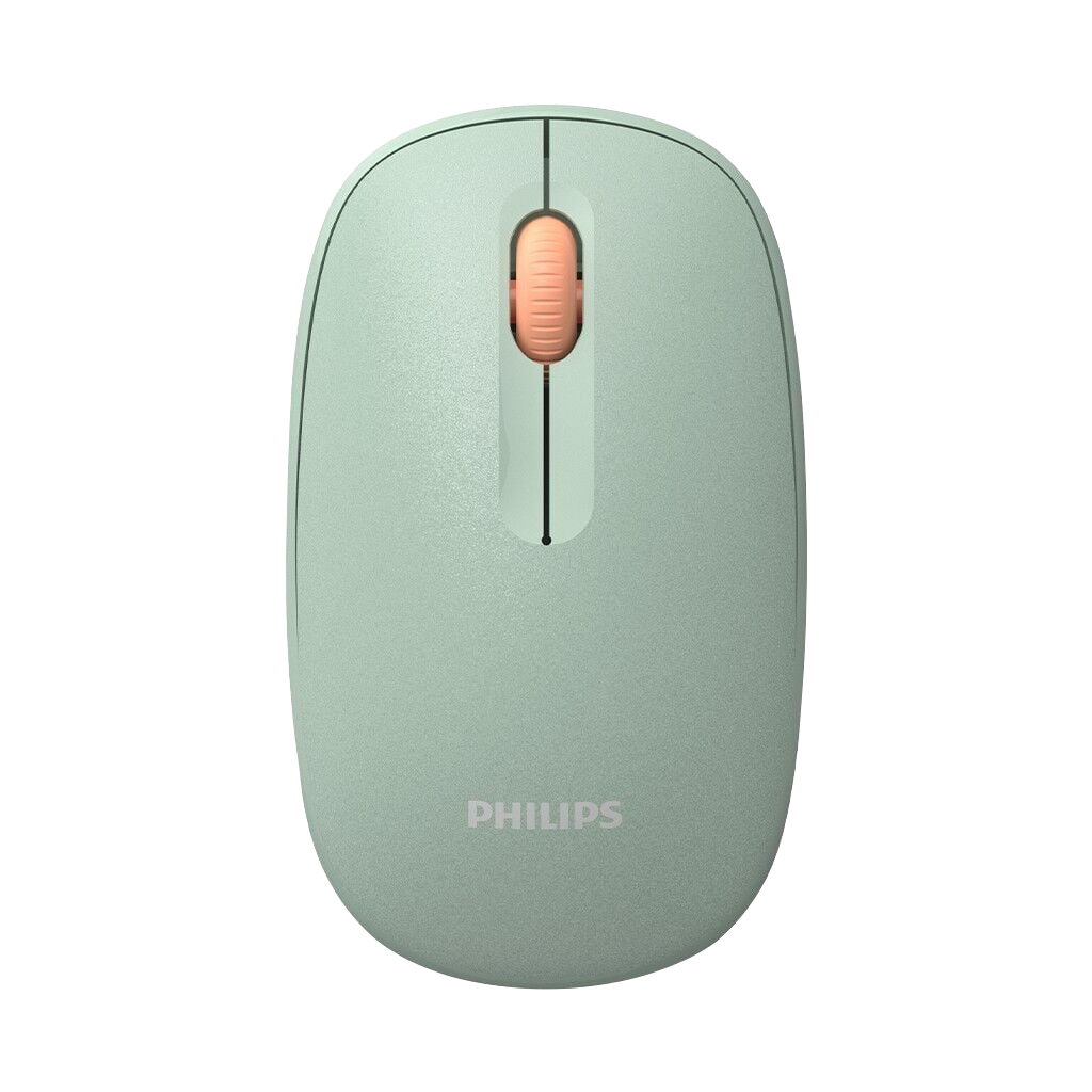 PHILIPS SPK7318E, Yeşil, USB Nano 2,4Gh Kablosuz, 1600dpi, Optic, Sessiz Click, 3 Tuşlu, Mouse