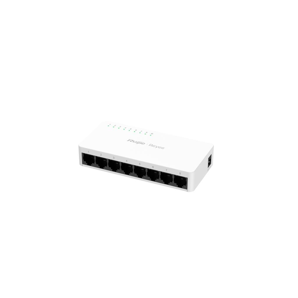 RUIJIE REYEE RG-ES08F 8 Port MegaBit Switch  Plastik Kasa