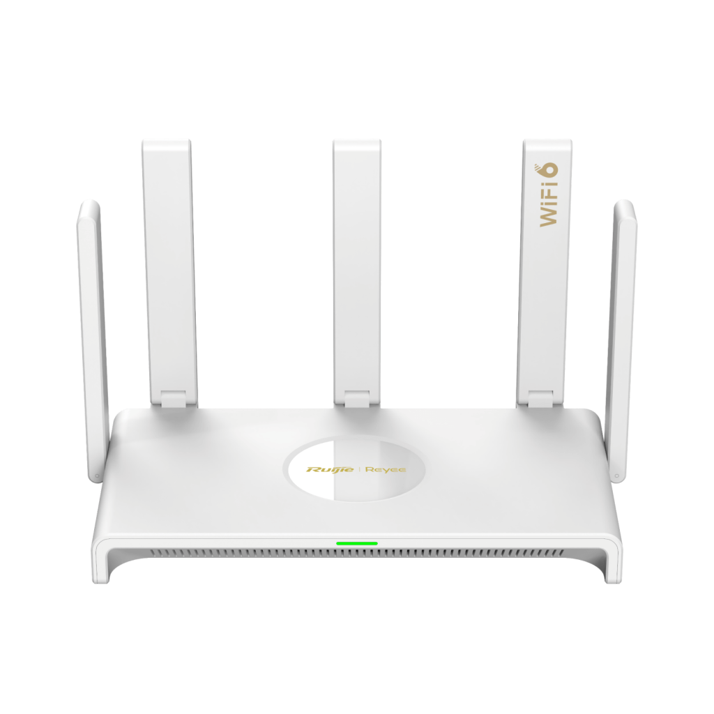 RUIJIE Reyee RG-EW3000GX, AC1300, 4Port GigaBit, 1267Mbps, Dual Band, Wifi 6, Masaüstü, Reyee Mesh, Router