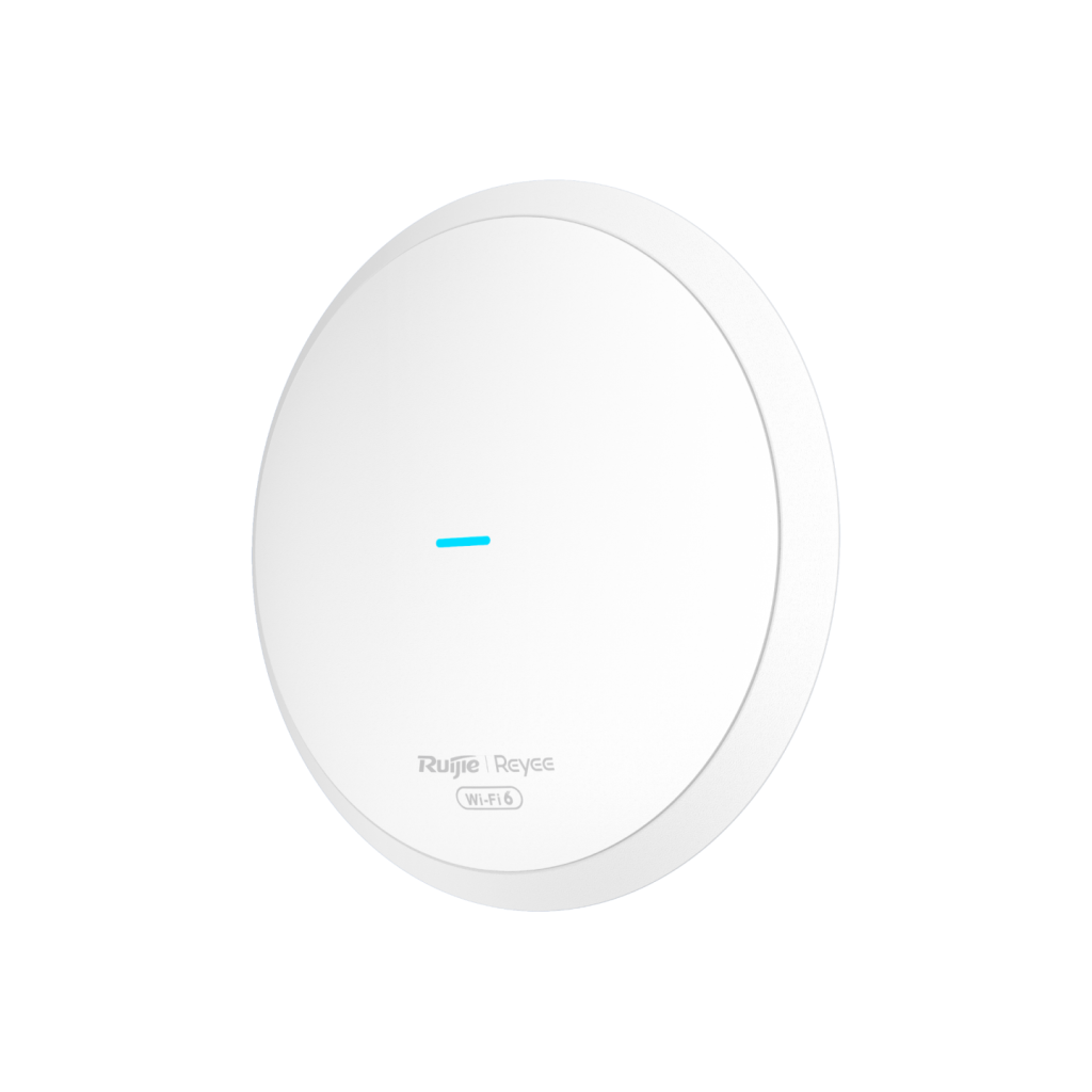 RUIJIE Reyee RG-RAP62, AX1800, 1Port GigaBit, 1775Mbps, Dual Band, Wifi 6, PoE, Tavan Tipi, Reyee Mesh, Access Point