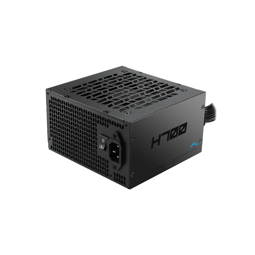 SAMA H700, 700W, Black, 80 Plus, Aktif PFC, Siyah, GAMING, ATX, Power Supply (PSU)