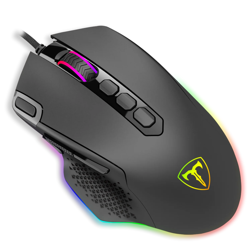 T-DAGGER T-TGM305-A, Bettle Air, RGB Backlight, 10 Programlanabilir Buton, USB Kablolu, 8.00DPI, Gaming Mouse
