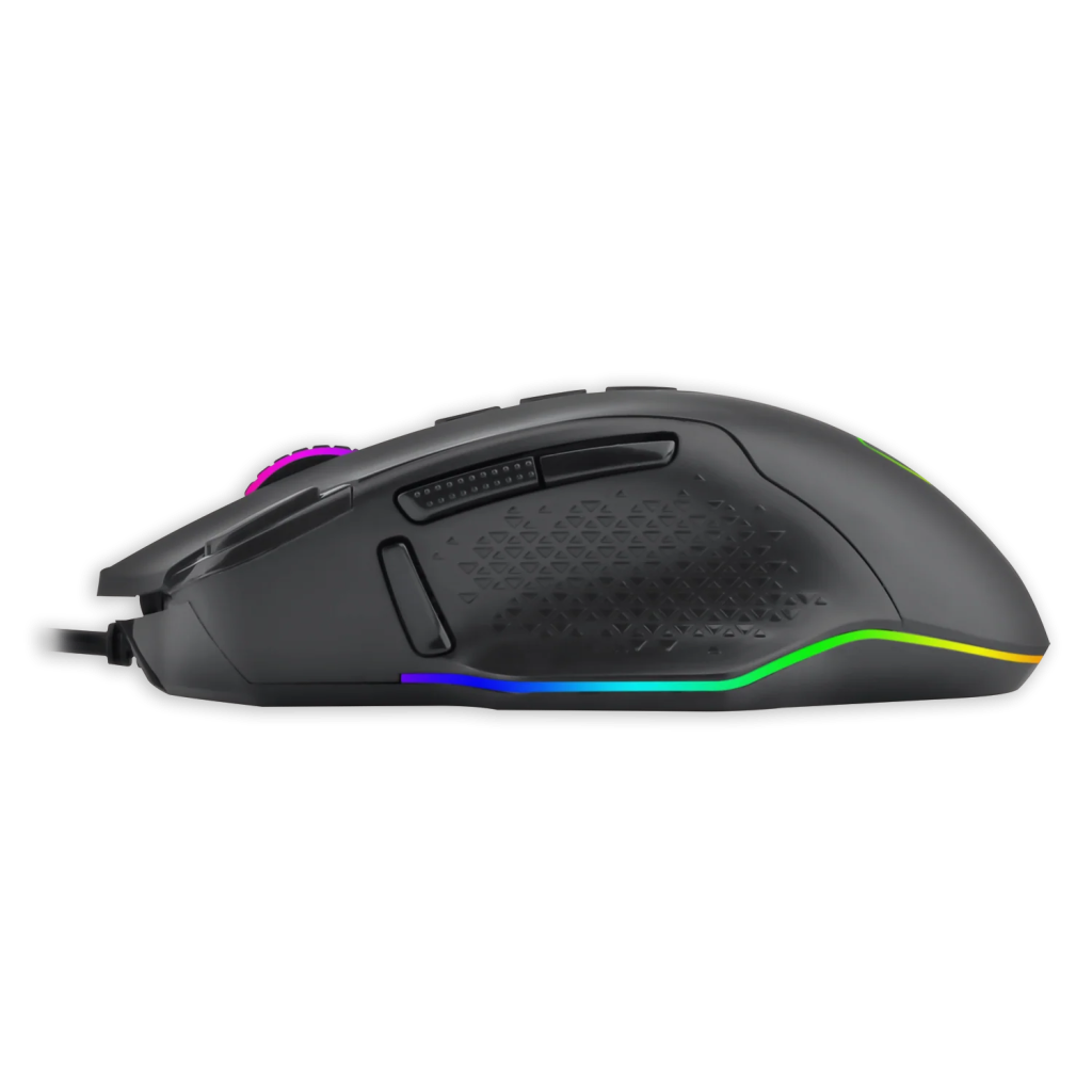 T-DAGGER T-TGM305-A, Bettle Air, RGB Backlight, 10 Programlanabilir Buton, USB Kablolu, 8.00DPI, Gaming Mouse