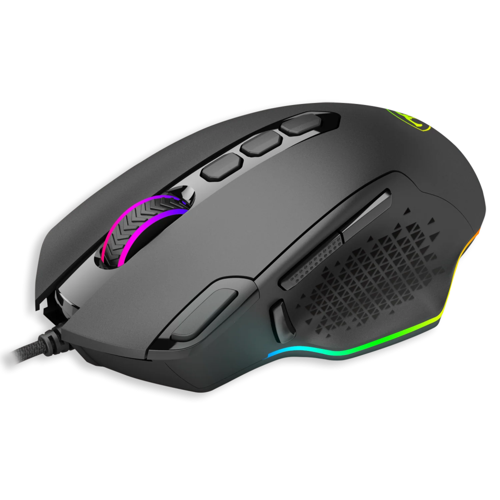 T-DAGGER T-TGM305-A, Bettle Air, RGB Backlight, 10 Programlanabilir Buton, USB Kablolu, 8.00DPI, Gaming Mouse