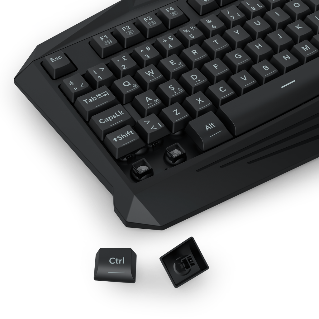 T-DAGGER TANKER, T-TGK106, USB Kablolu, Türkçe Q, Rainbow Backlight, Membran Tuşlar, 104 Tuşlu, Gaming Klavye