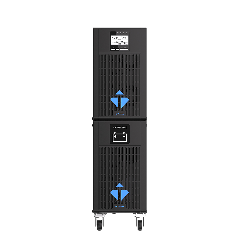 TESCOM NeoLine 110, 10 KVA Online 1F/1F UPS,  (900040127) (16x9A Akü)