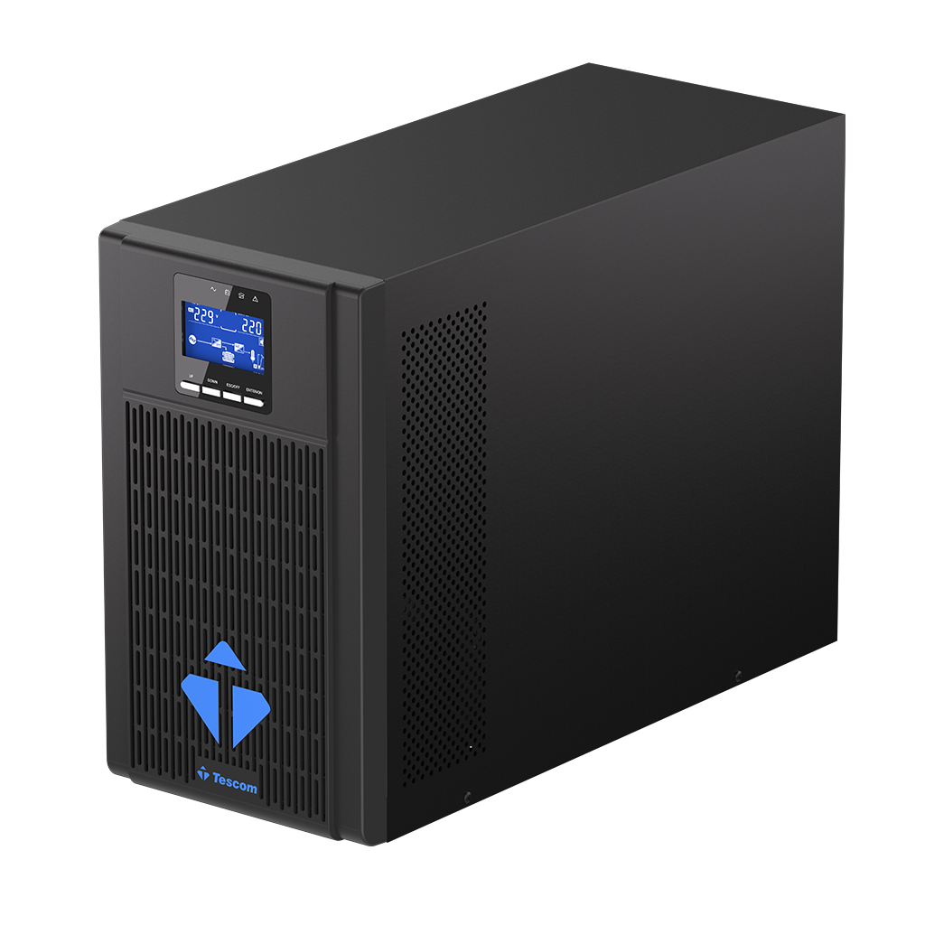 TESCOM NeoLine 3000, 3 KVA Online 1F/1F UPS,  (900040102) (6x9A Akü)
