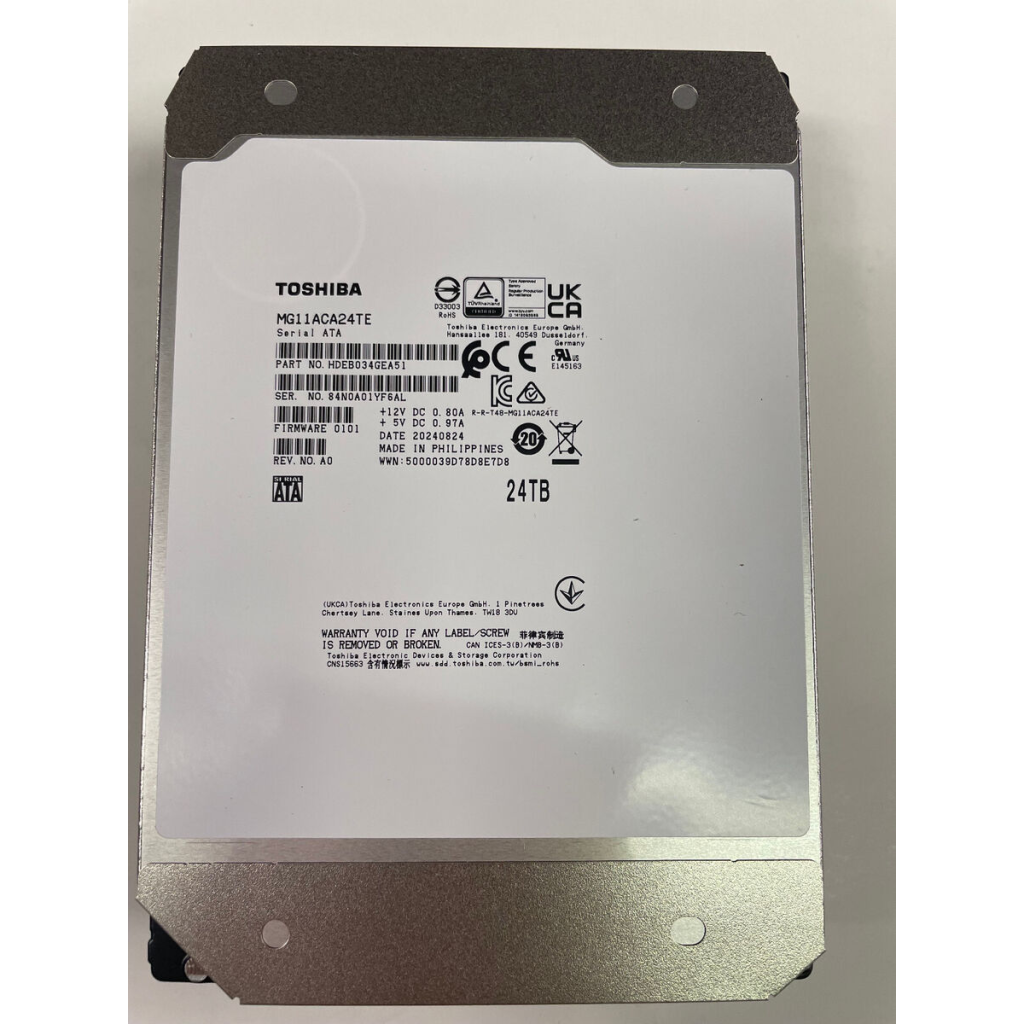 TOSHIBA ENTERPRISE, MG11ACA24TE, 3.5