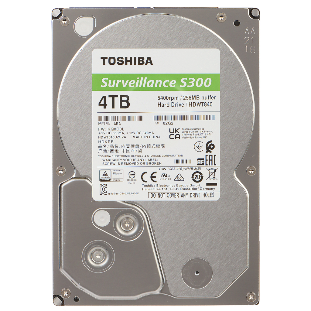 TOSHIBA S300, HDWT840UZSVA, 3.5