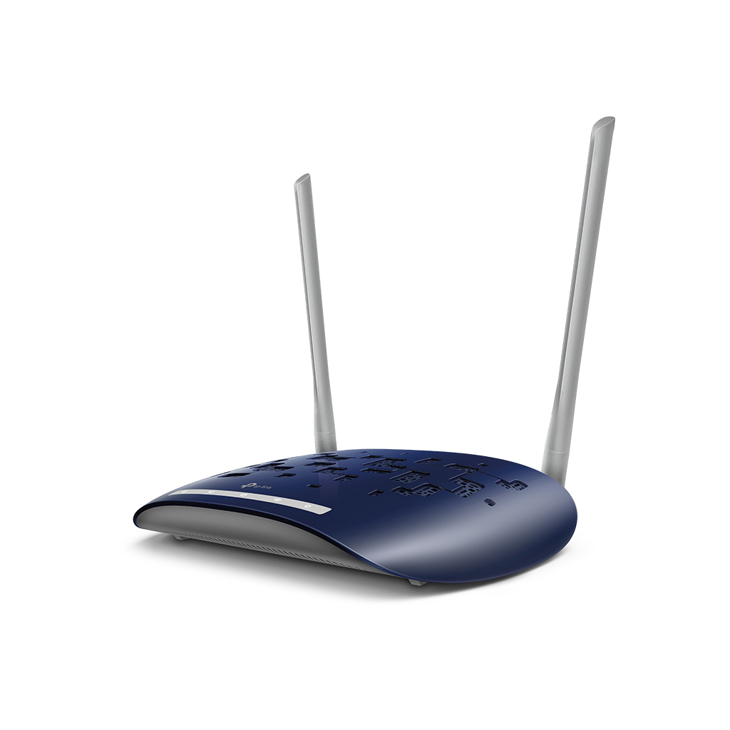 TP-LINK TD-W9960, 4 Port, 2.4Ghz Wifi, 300Mbps, 2xAnten, VDSL2, ADSL2+ MODEM