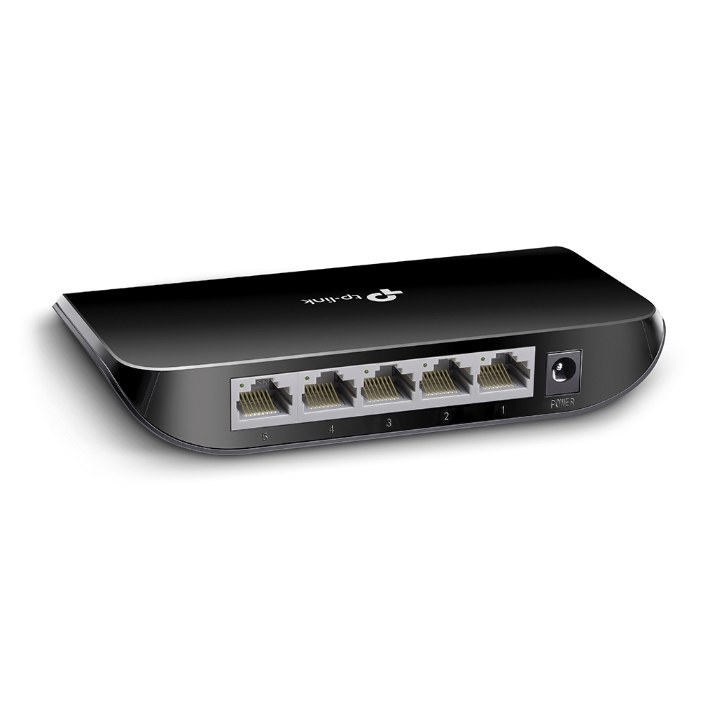 TP-LINK TL-SG1005D, 5 Port, GigaBit, Yönetilemez, Masaüstü Switch