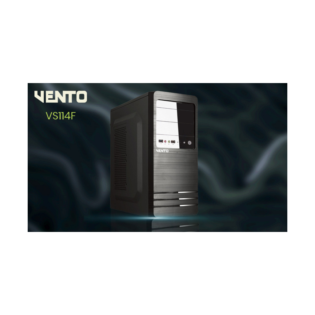 VENTO VS114F, 400W, Siyah, ATX, Tower, Kurumsal, KASA