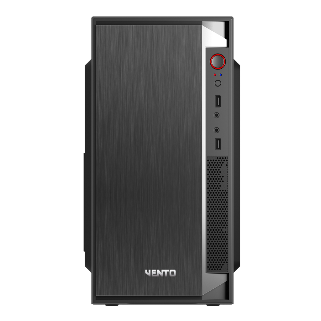 VENTO VS119S, 300W, Siyah, Micro ATX, Tower, Kurumsal, KASA