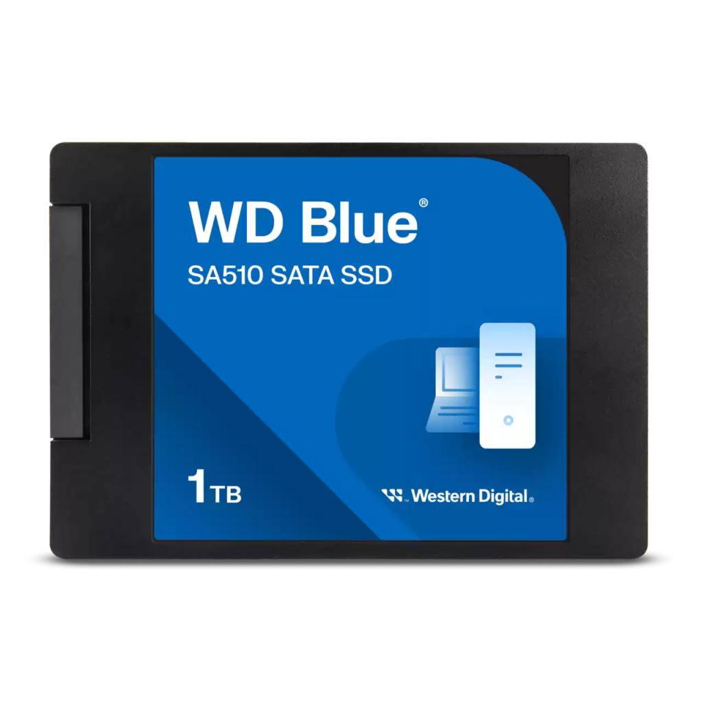 WD Blue SA510, WDS100T3B0A, 1TB, 560/510, 3D NAND, 2,5