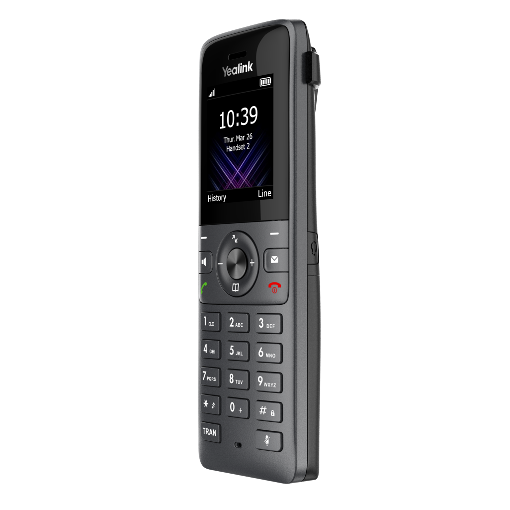 YEALINK W73H, Dect, Kablosuz IP TELEFON, Siyah, 1.8