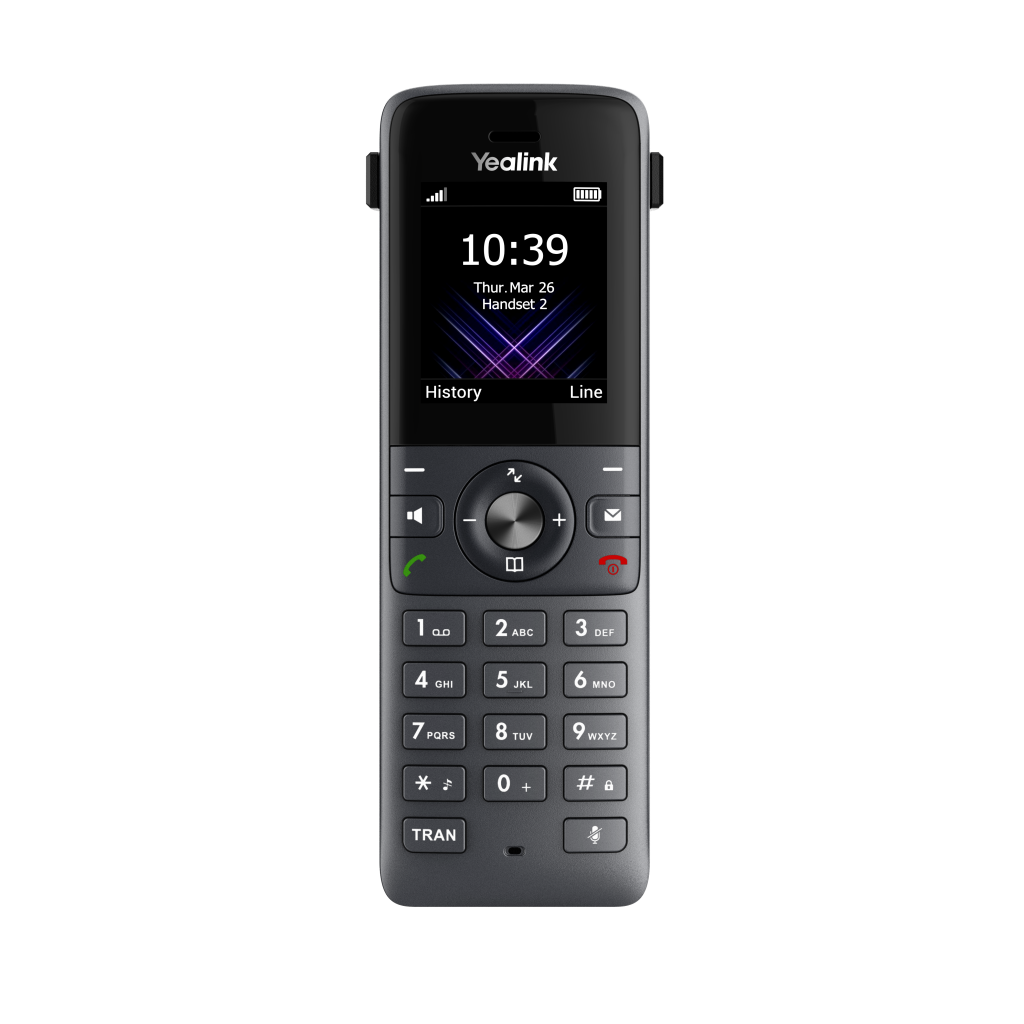 YEALINK W73H, Dect, Kablosuz IP TELEFON, Siyah, 1.8