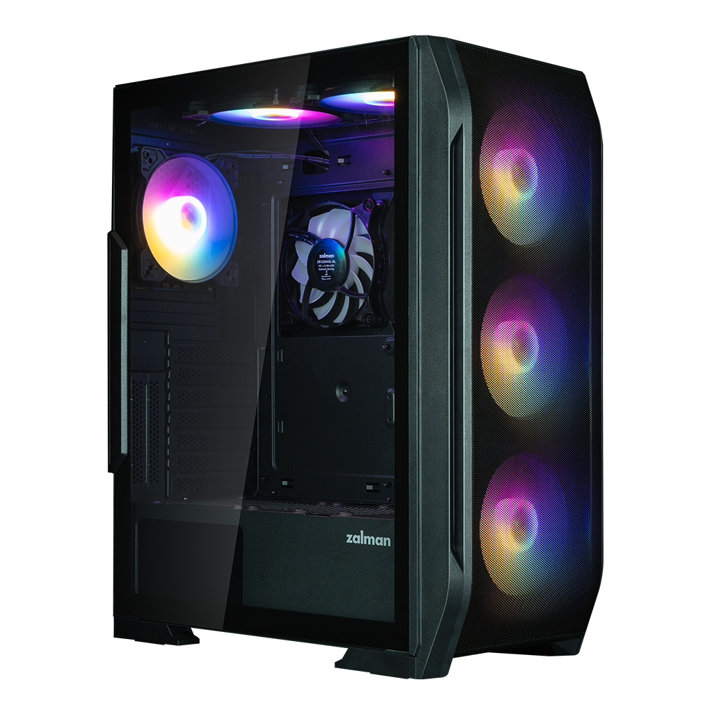 ZALMAN N7 Plus V2, 700W 80+, Mesh Panel, Tempered Glass, 6x120mm RGB Fan, ATX GAMING KASA